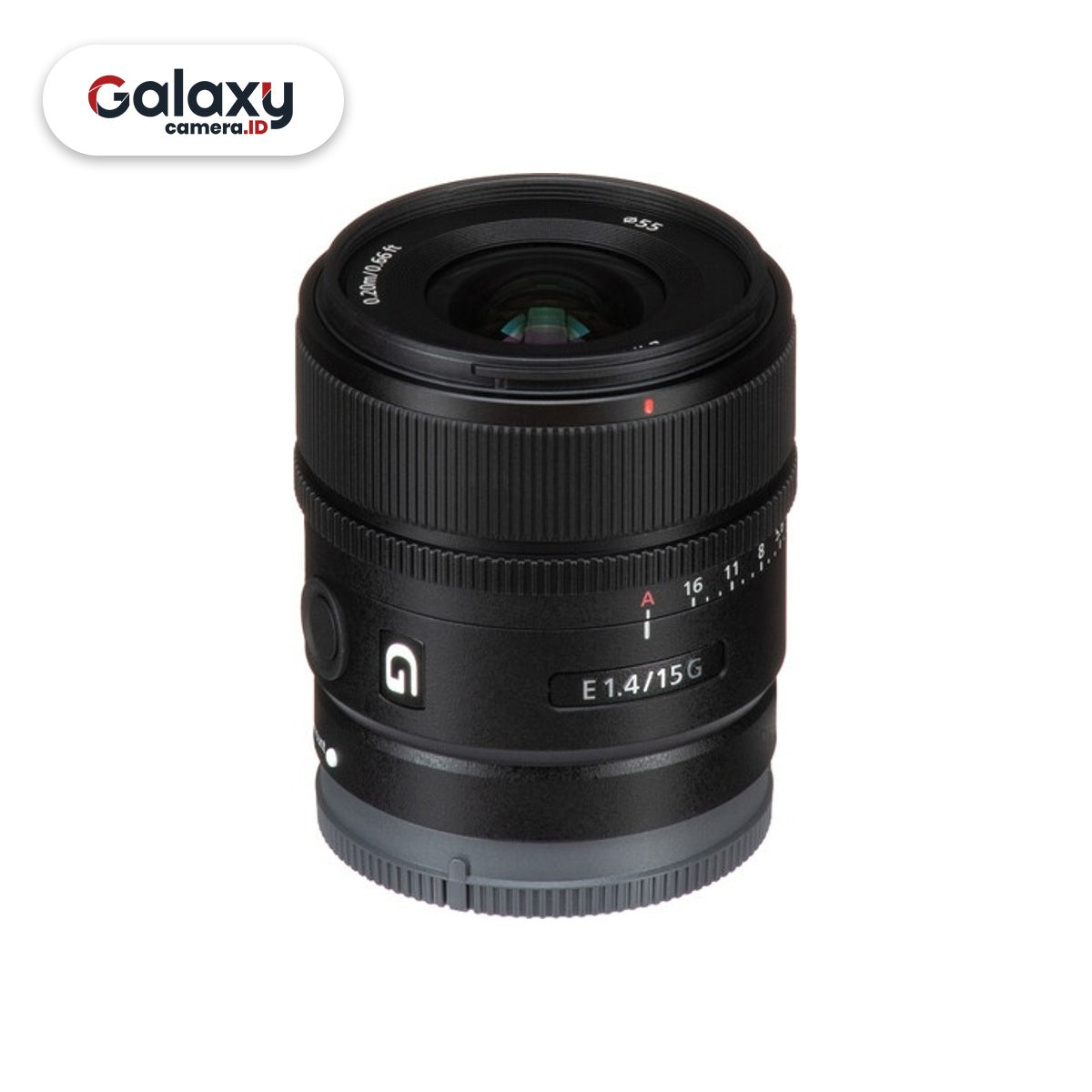 Sony E 15mm f1.4 G APS-C Lensa Sony 15 mm f/1.4 G Garansi Resmi