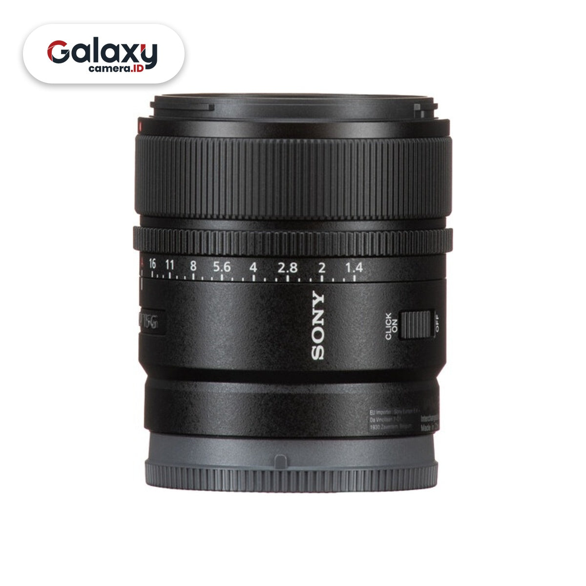 Sony E 15mm f1.4 G APS-C Lensa Sony 15 mm f/1.4 G Garansi Resmi