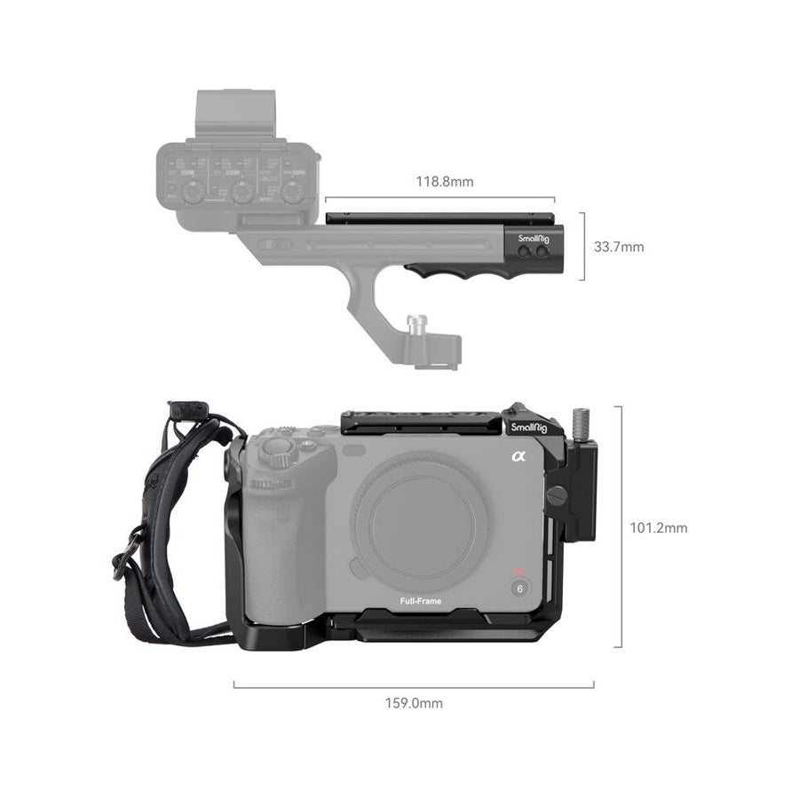 SmallRig Handheld Cage Kit for Sony FX30 / FX3 (4184B)