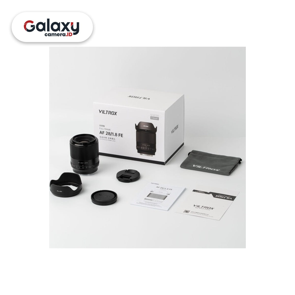 Viltrox AF 28mm F/1.8 STM for Sony 28 mm F1.8 Full frame E-Mount Resmi
