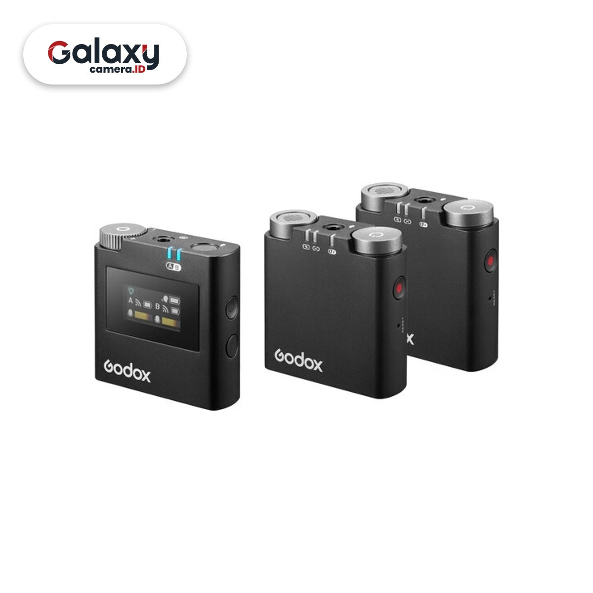 Godox Virso S M2 2.4GHz Wireless Microphone Dual Transmitter Mic