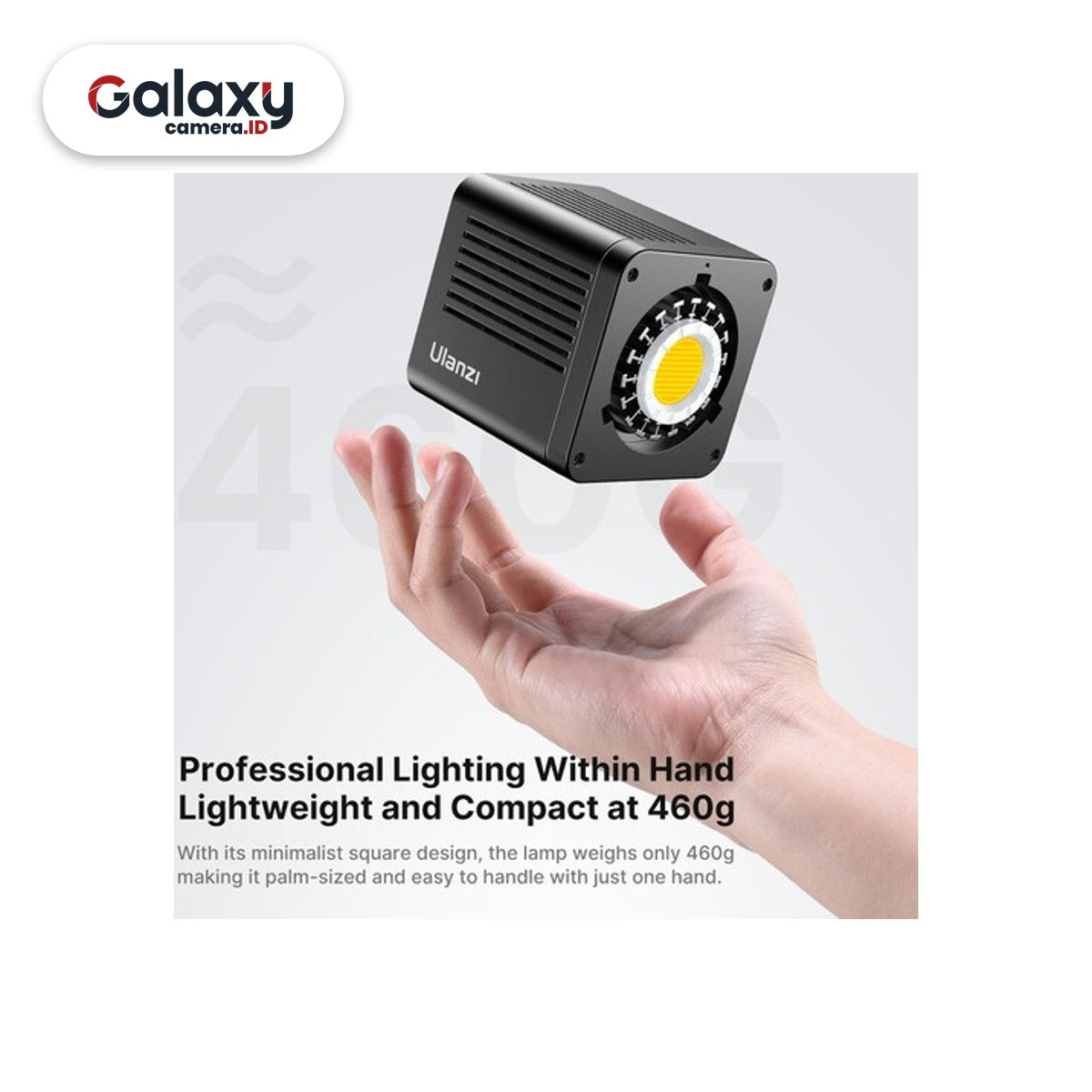 Ulanzi LT028 40W Bi-Color Portable LED Video Light Lampu LT-028 Resmi