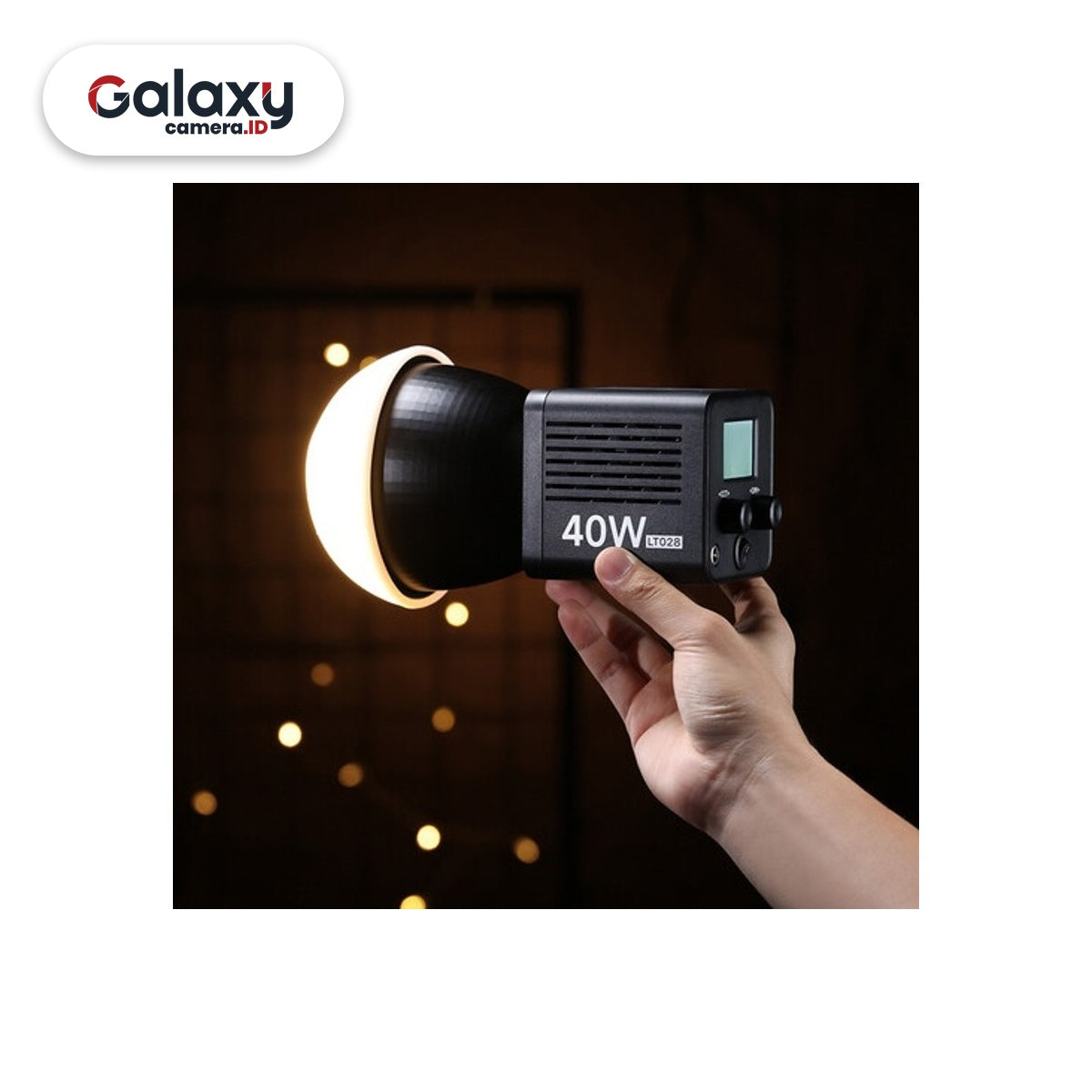 Ulanzi LT028 40W Bi-Color Portable LED Video Light Lampu LT-028 Resmi
