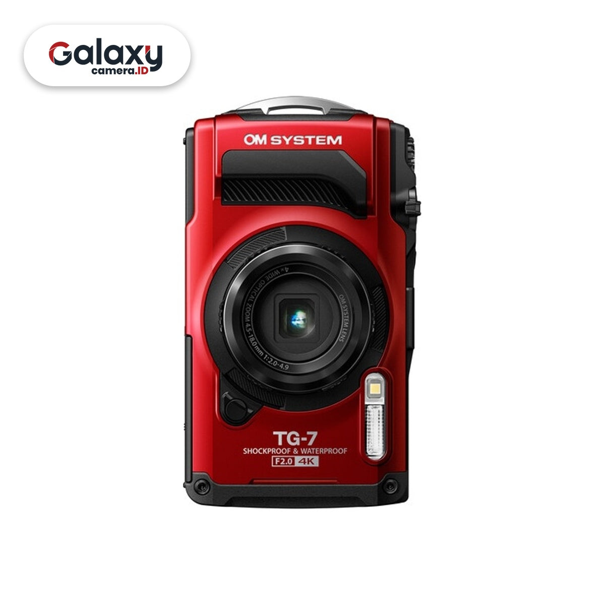 Olympus OM System Tough TG-7 TG 7 Underwater Waterproof Camera Resmi