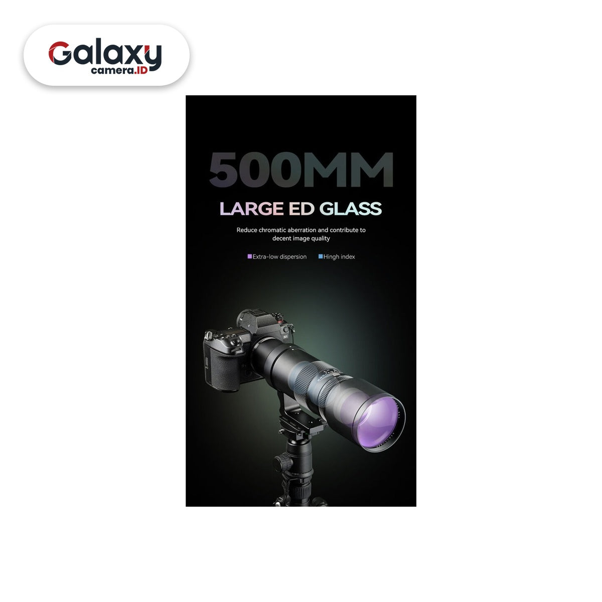Lensa TTartisan Full-Frame 500MM F6.3 Telephoto For Canon RF Resmi