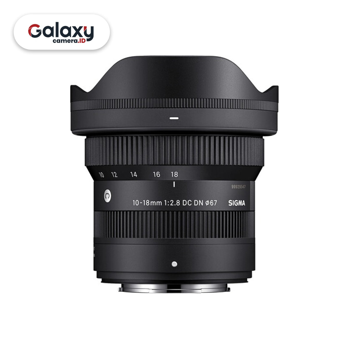 Sigma 10-18mm f2.8 Fujifilm X DC DN Contemporary Fuji 10-18 mm f/2.8