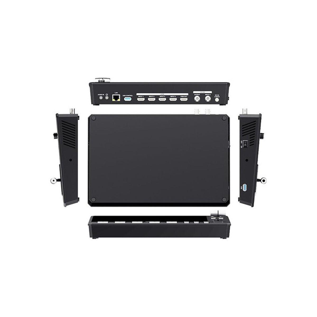 FeelWorld L4 Video Mixer Livestream Switcher 10.1 Inch