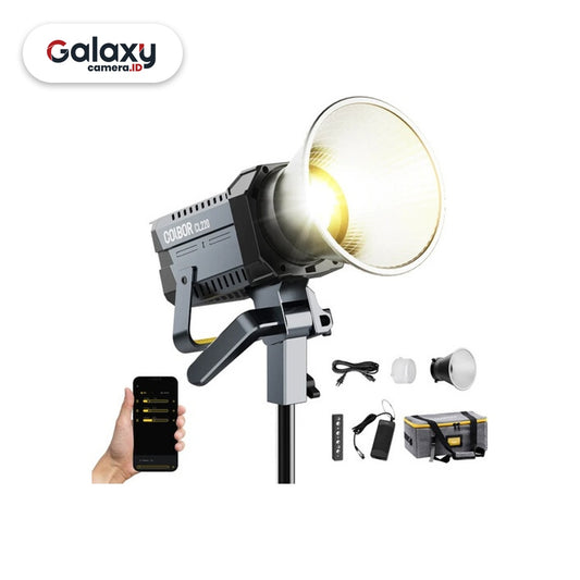 Colbor CL220 Bi Color COB Video Light LED Studio Lighting