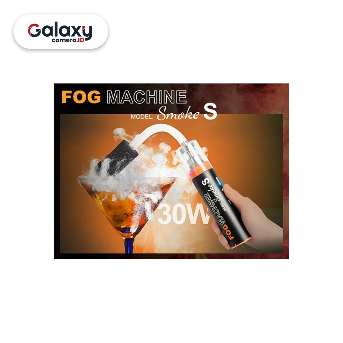 Lensgo Smoke S 30W Hand Held Fog Portable Machine Mesin Asap Resmi