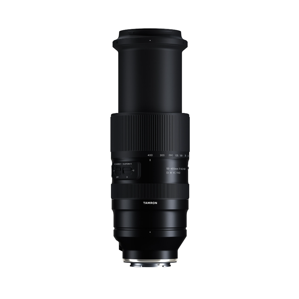 Tamron 50-400mm f4.5-6.3 for Sony E Fullframe Di III VC VXD 50-400 mm