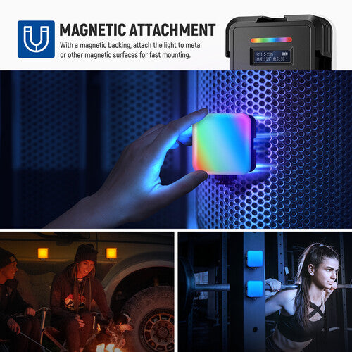 Neewer RGB62 Magnetic LED Portable