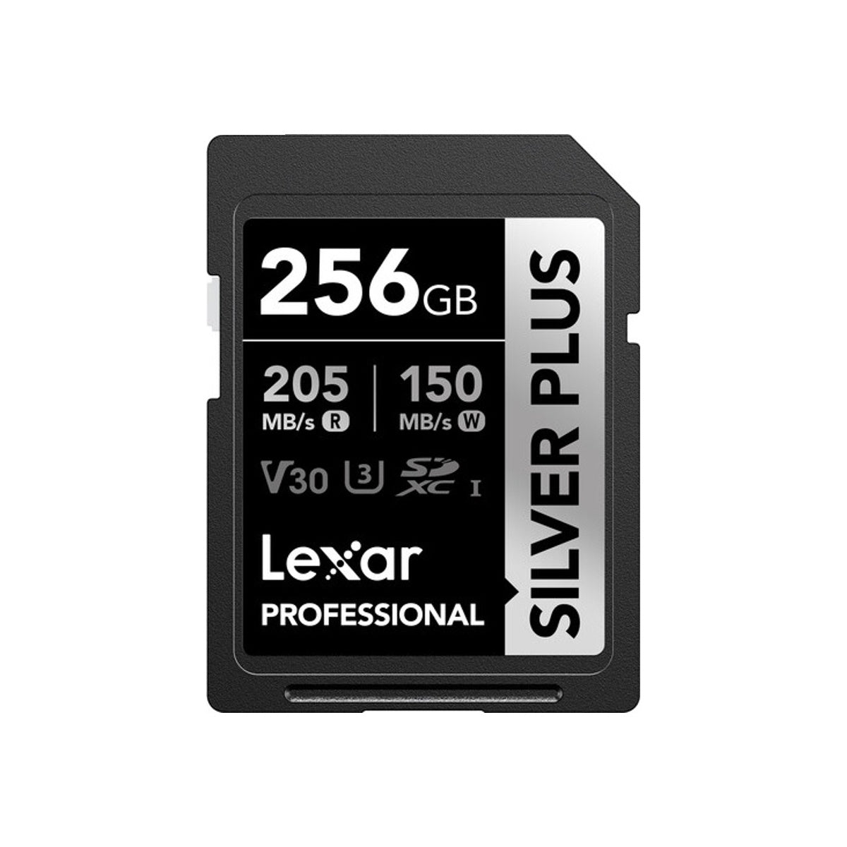 Lexar 256GB Professional SDXC SILVER PLUS UHS-I 205MB/s