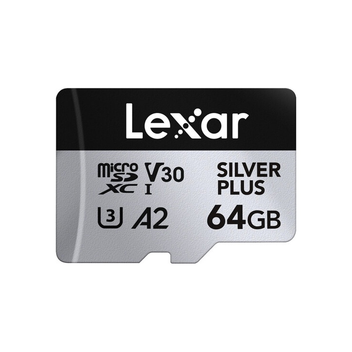 Lexar 64GB Silver Plus microSDXC UHS-I 205MB/s