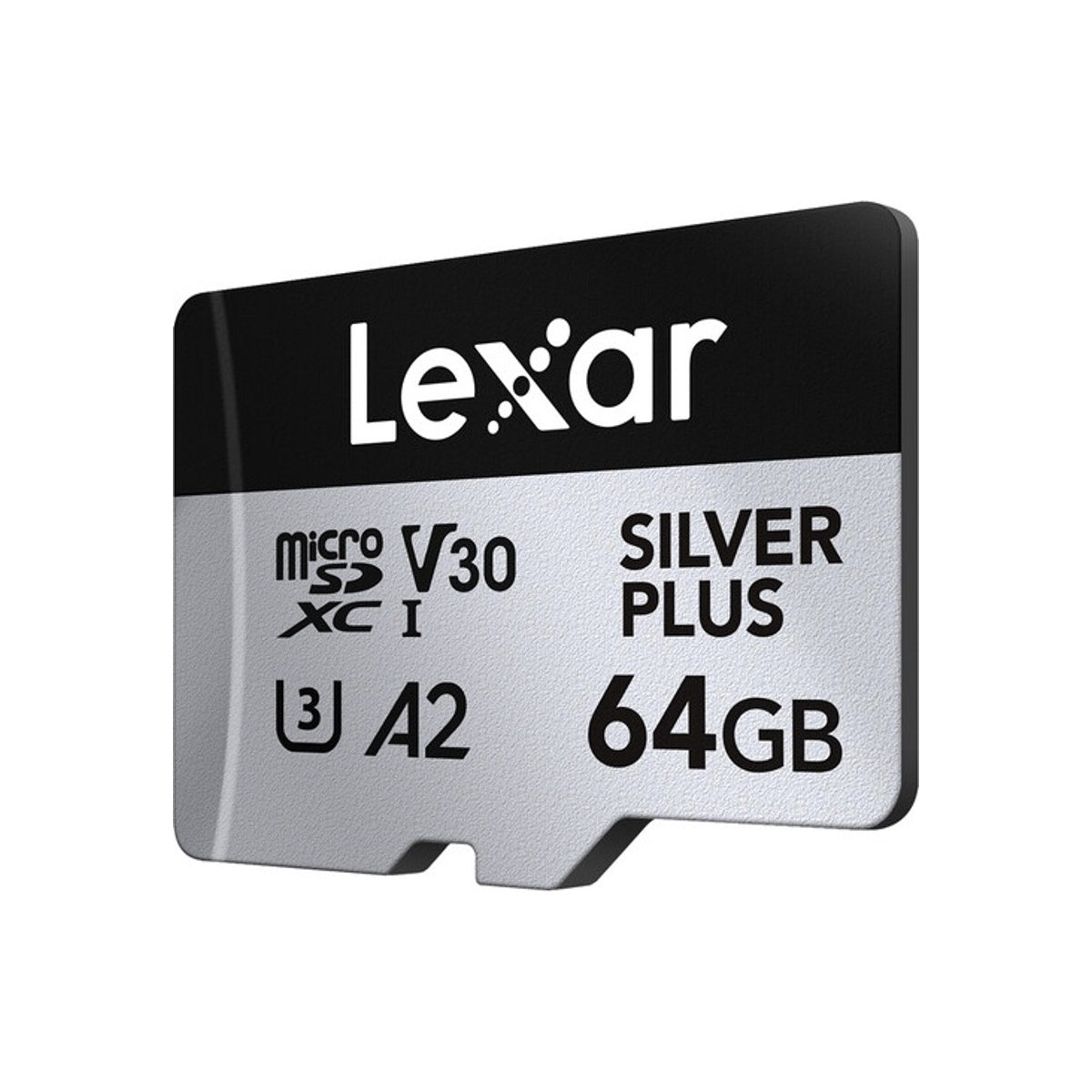 Lexar 64GB Silver Plus microSDXC UHS-I 205MB/s
