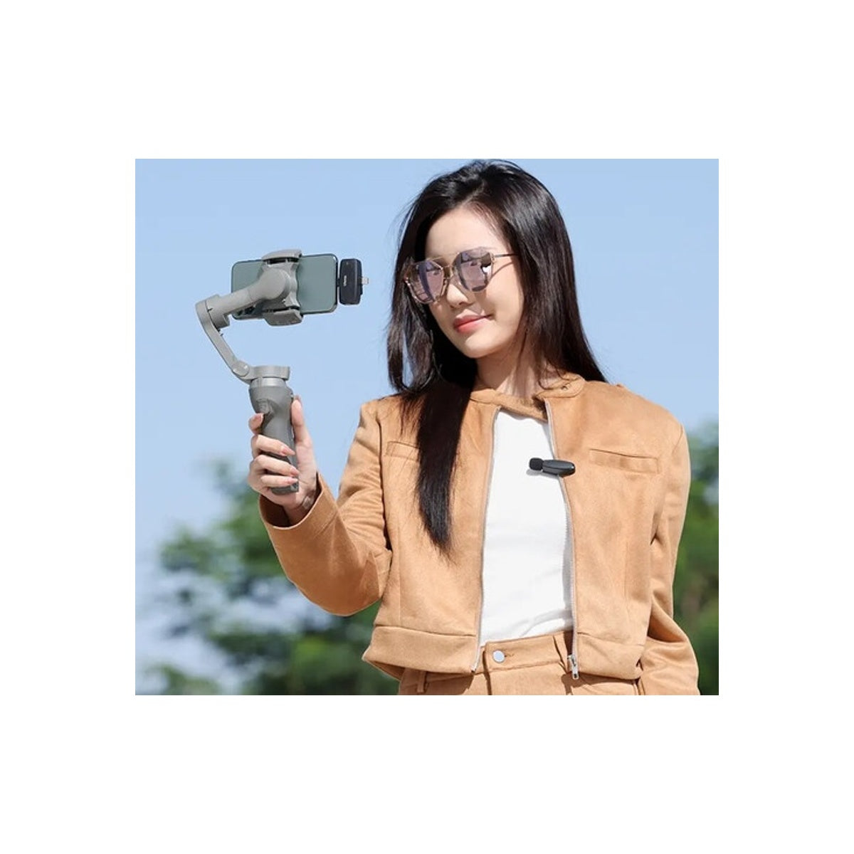 Ulanzi V6 3 in 1 Plug & Play Dual Wireless Lavalier Microphone Ulanzi V6 Wireless