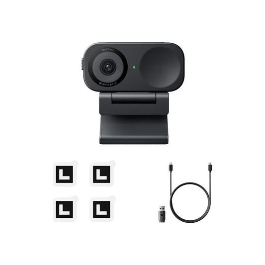 Insta360 Link 2C AI-Powered PTZ 4K Webcam Portable