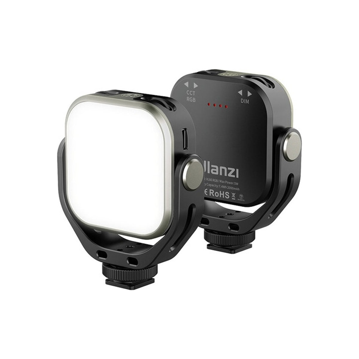 Ulanzi VL66 RGB LED Video Light 360° Rotatable
