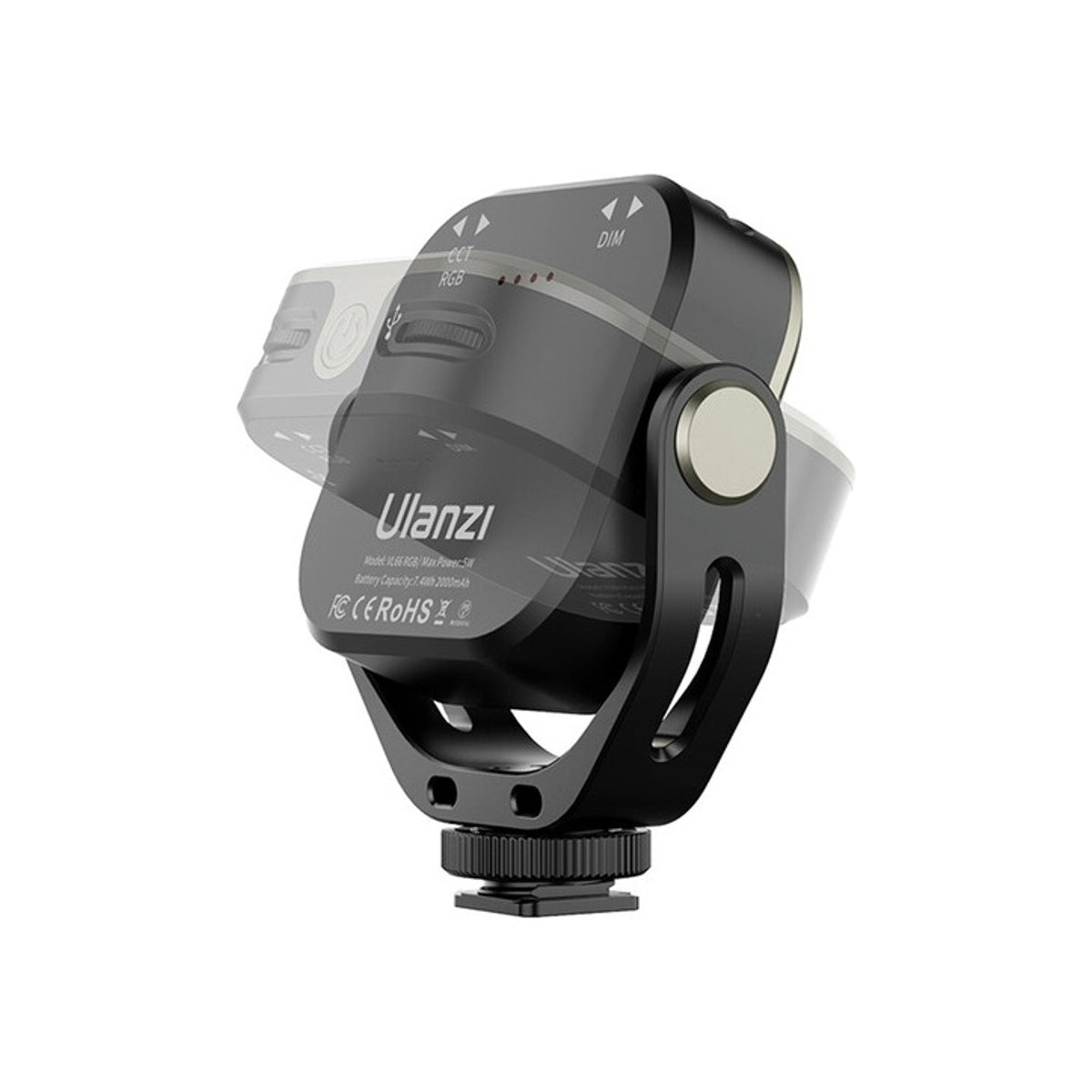 Ulanzi VL66 RGB LED Video Light 360° Rotatable