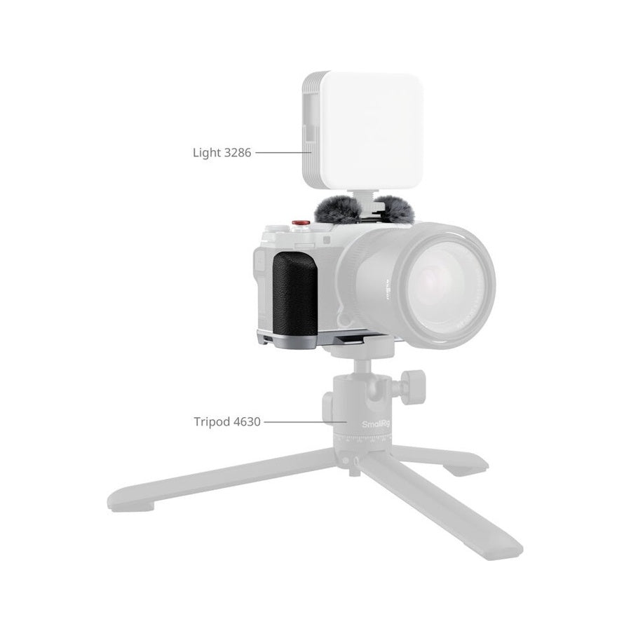 SMALLRIG L-SHAPE MOUNT PLATE with Silicone Handle for Fujifilm X-M5