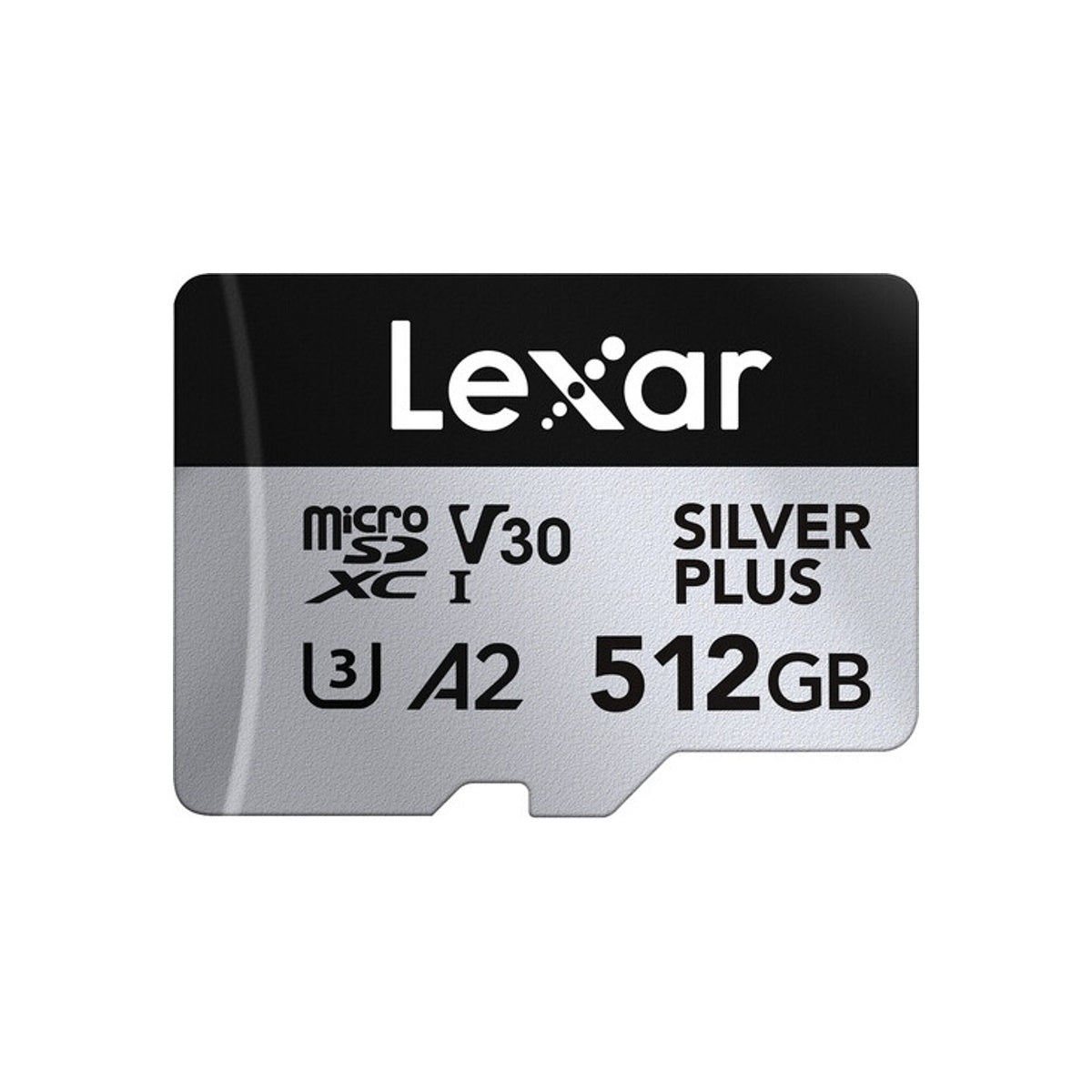 Lexar 512GB Silver Plus microSDXC UHS-I 205MB/s