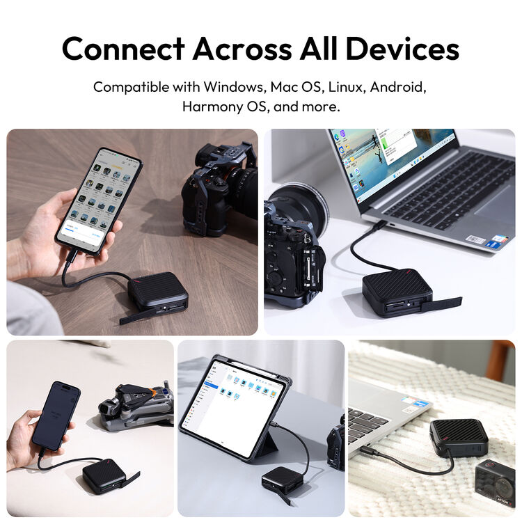 Ulanzi CRC10 3-in-1 Card Reader Case
