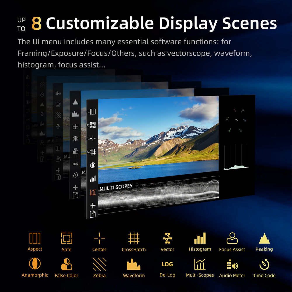 OSEE Mega 15S KIT Field & Production Monitors