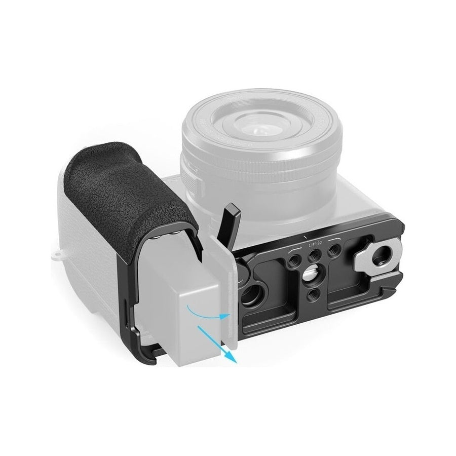 SmallRig  5061 L-Shape Mount Plate with Silicone Handle for Sony Alpha 6700