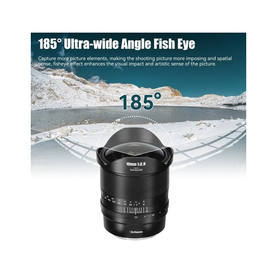 7Artisans 10mm f2.8 Mark II Lens Compatible For Nikon Z Fullframe