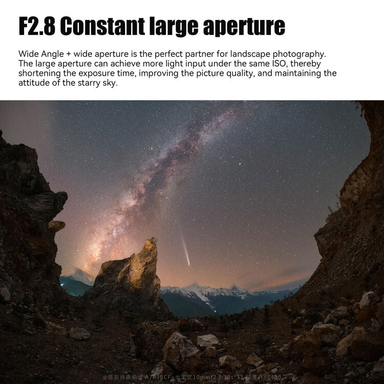 7Artisans 10mm f2.8 Mark II Fisheye Lens for Canon EOS R FullFrame 7Artisan 10 mm f/2.8