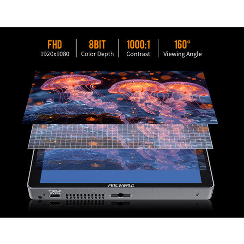 FeelWorld P6XL 6" On-Camera Field Monitor