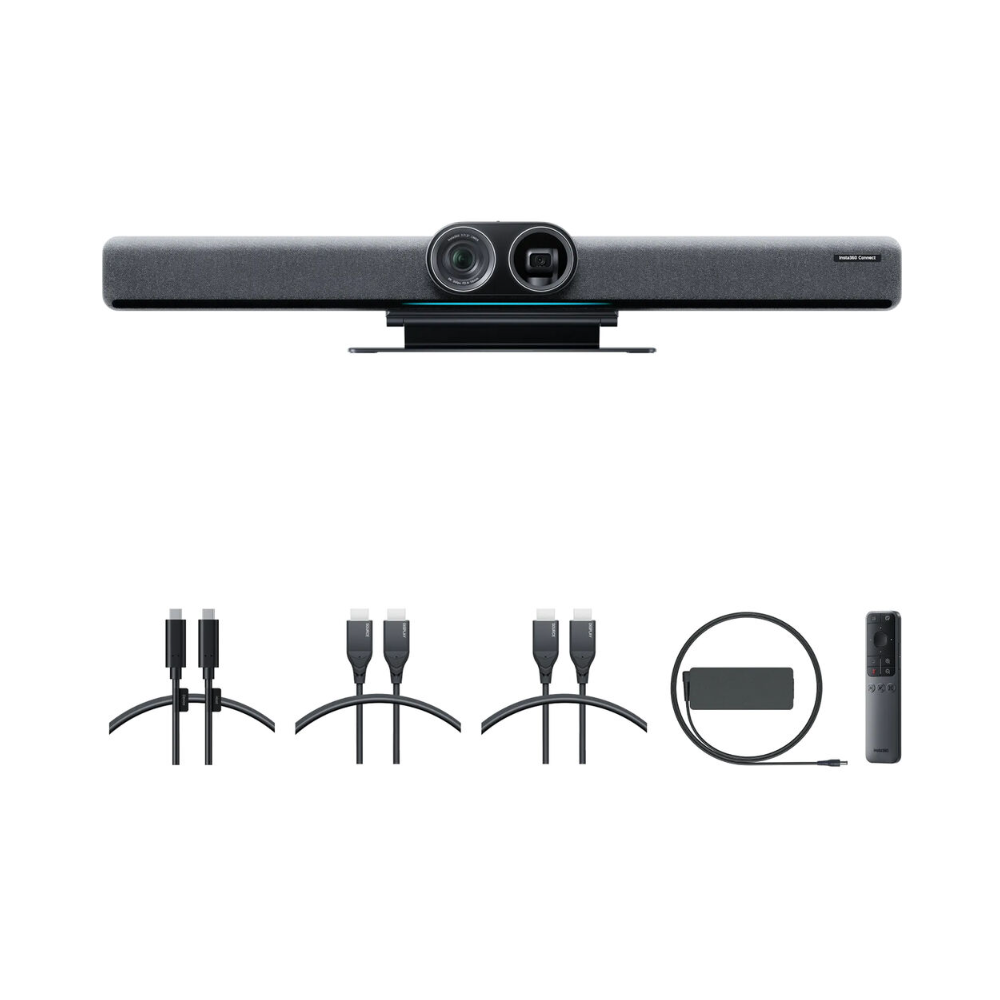 Insta360 Connect BYOD Dual 4K AI Video Conference Camera System