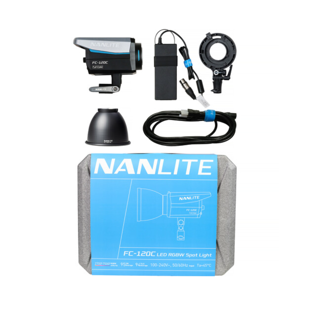 Nanlite FC-120C LED RGBWW SPOT LIGHT
