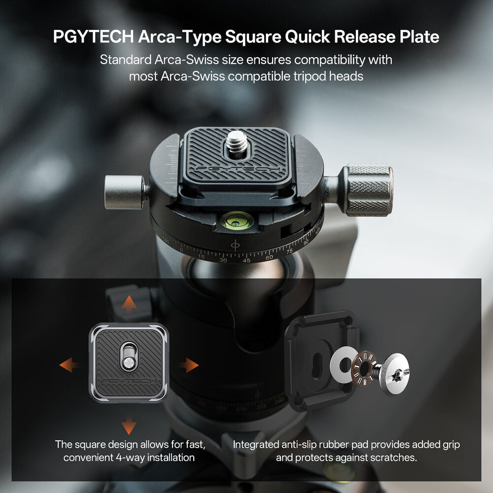 PGYTECH Shoulder Strap Quick Release Clamp & Plate for Camera