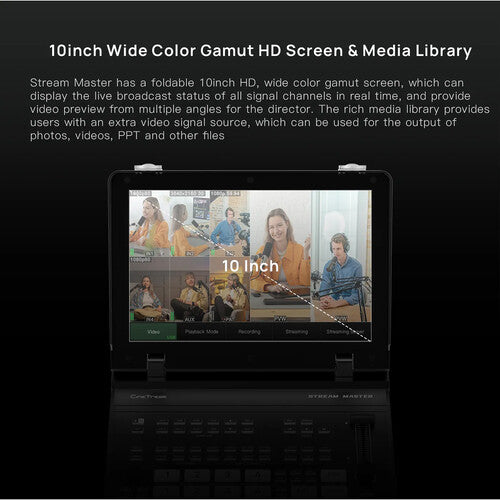Cinetreak Stream Master SDI Multi-Channel SDI & HDMI Video Switcher
