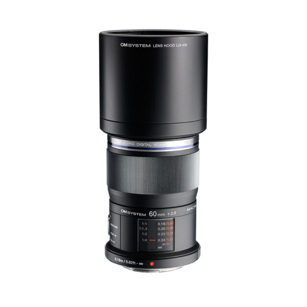 OM SYSTEM M.Zuiko ED 60mm f/2.8 Macro Lens for Olympus