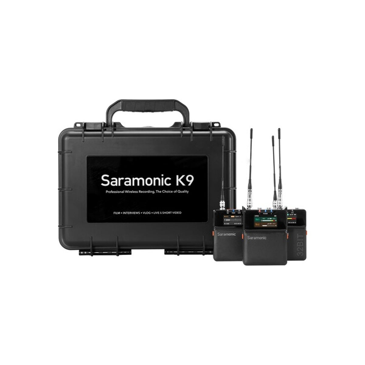 Saramonic UHF K9 32BIT 2-Person Digital Wireless Microphone System
