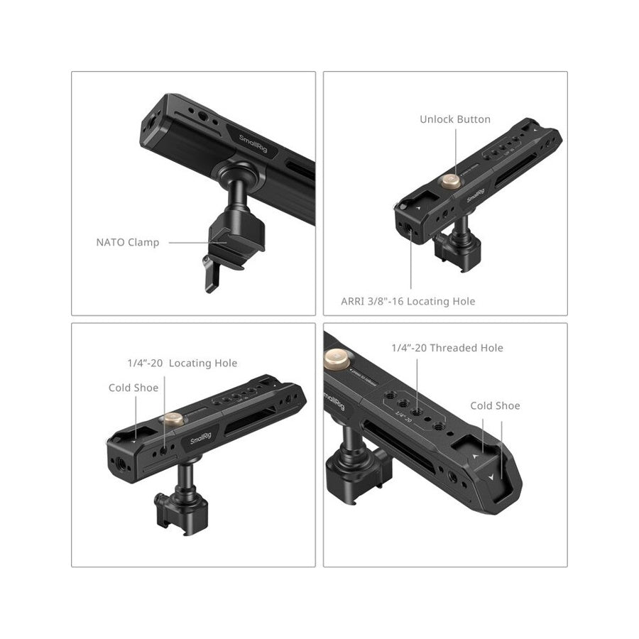 SmallRig 4152 Rotating Top Handle with NATO Clamp