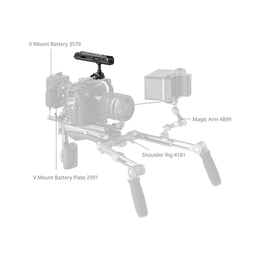 SmallRig 4152 Rotating Top Handle with NATO Clamp