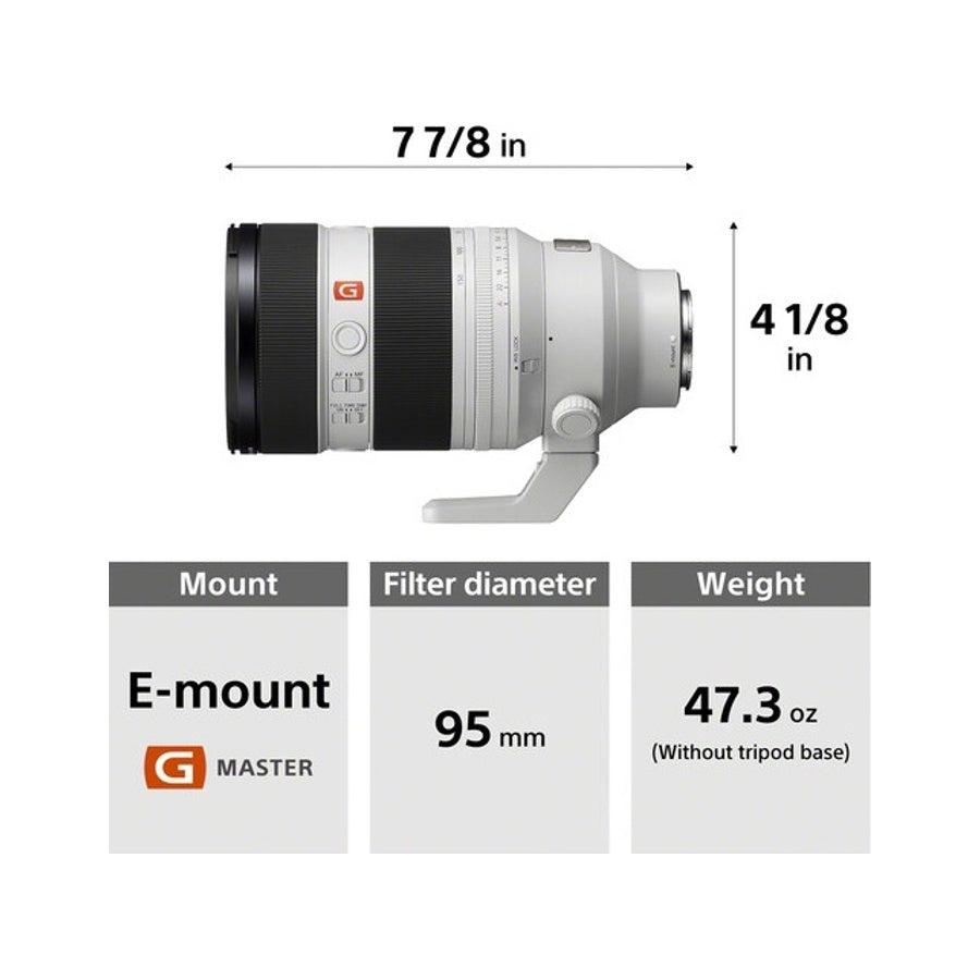 Sony FE 50-150mm F2 GM Lens