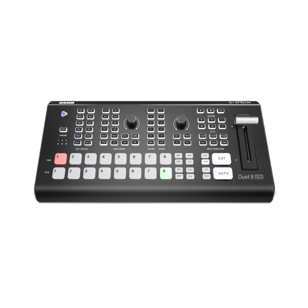 OSEE GoStream Duet 8 ISO 8-Channel Live Stream Switcher