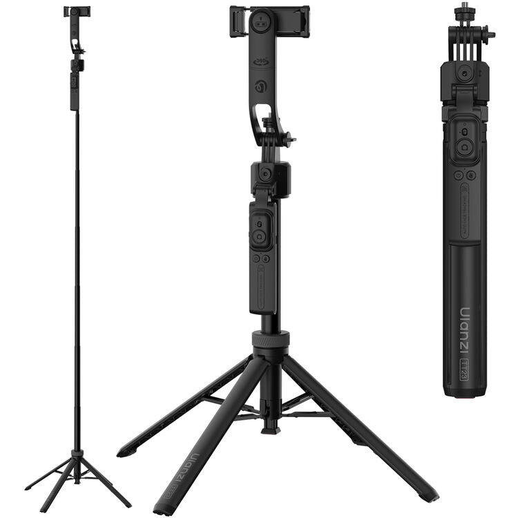 Ulanzi TT23 Auto-Tracking Selfie Stick Tripod with Automatic AI tracking for Smartphone