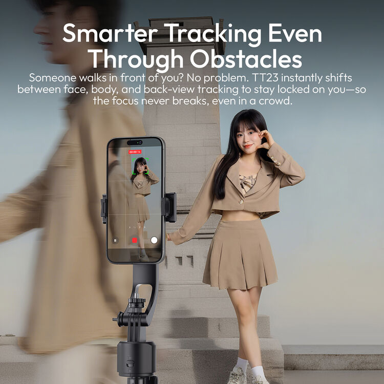 Ulanzi TT23 Auto-Tracking Selfie Stick Tripod with Automatic AI tracking for Smartphone
