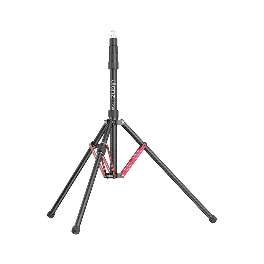 Ulanzi T230 Carbon Fiber Reversible Leg Light Stand Tripod Selfie Stick Boom Arm