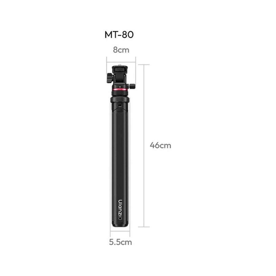 Ulanzi MT-80 Auto-Open Tripod 2M Light Stand Tripod for Camera