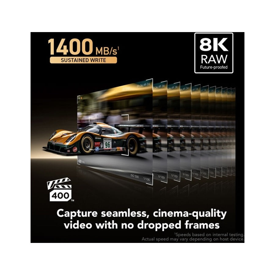 LEXAR CFEXPRESS 2TB 1800MB/s Type A 4.0 Gold CF Express