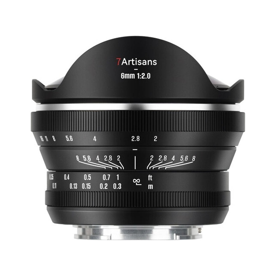 7Artisans 6mm f2 Fisheye for Sony E APSC Lens