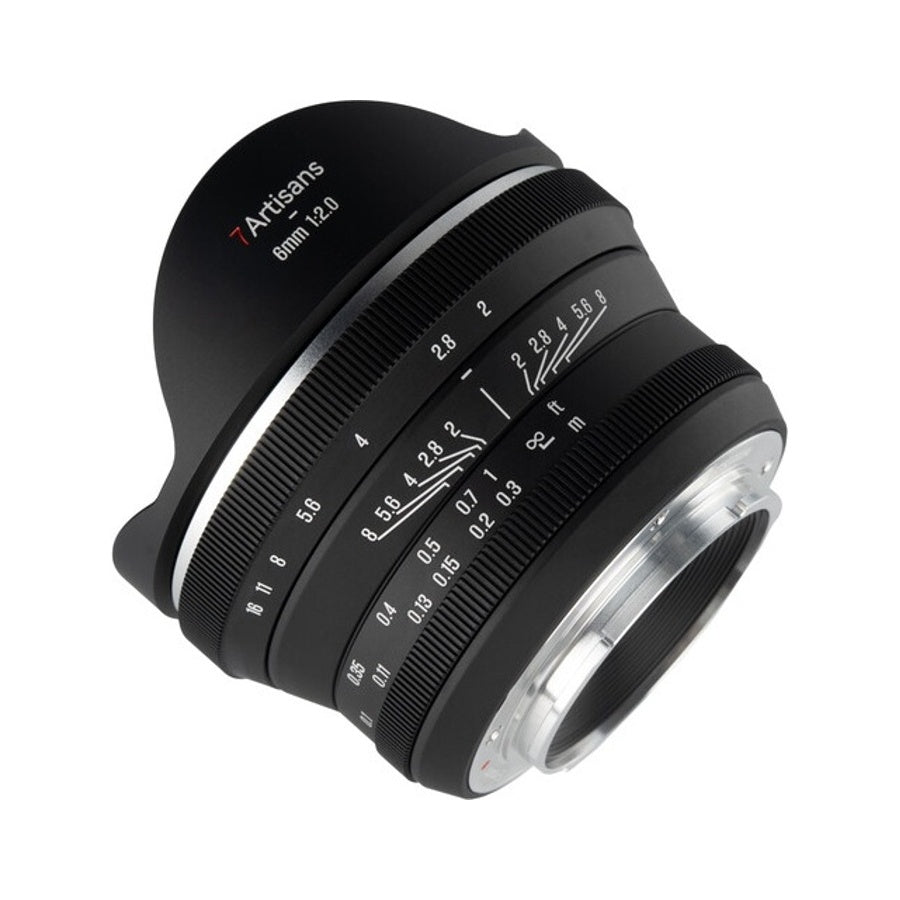 7Artisans 6mm f2 Fisheye for Sony E APSC Lens