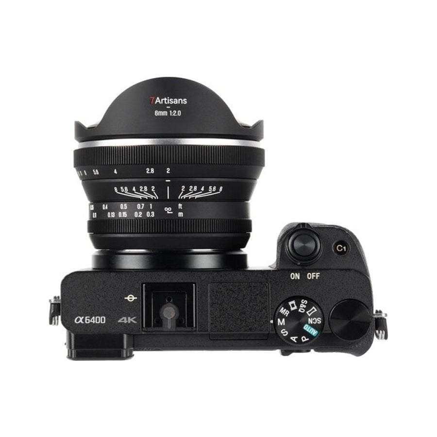 7Artisans 6mm f2 Fisheye for Sony E APSC Lens