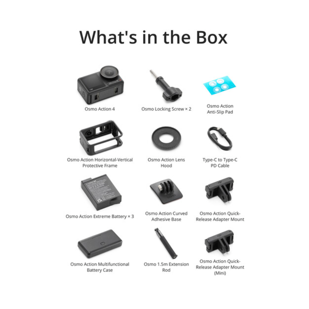 DJI Osmo Action 4 Adventure Combo