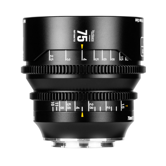 7Artisans 75mm T1.05 Dream Vision Cine Lens